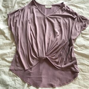 Lavender field purple top